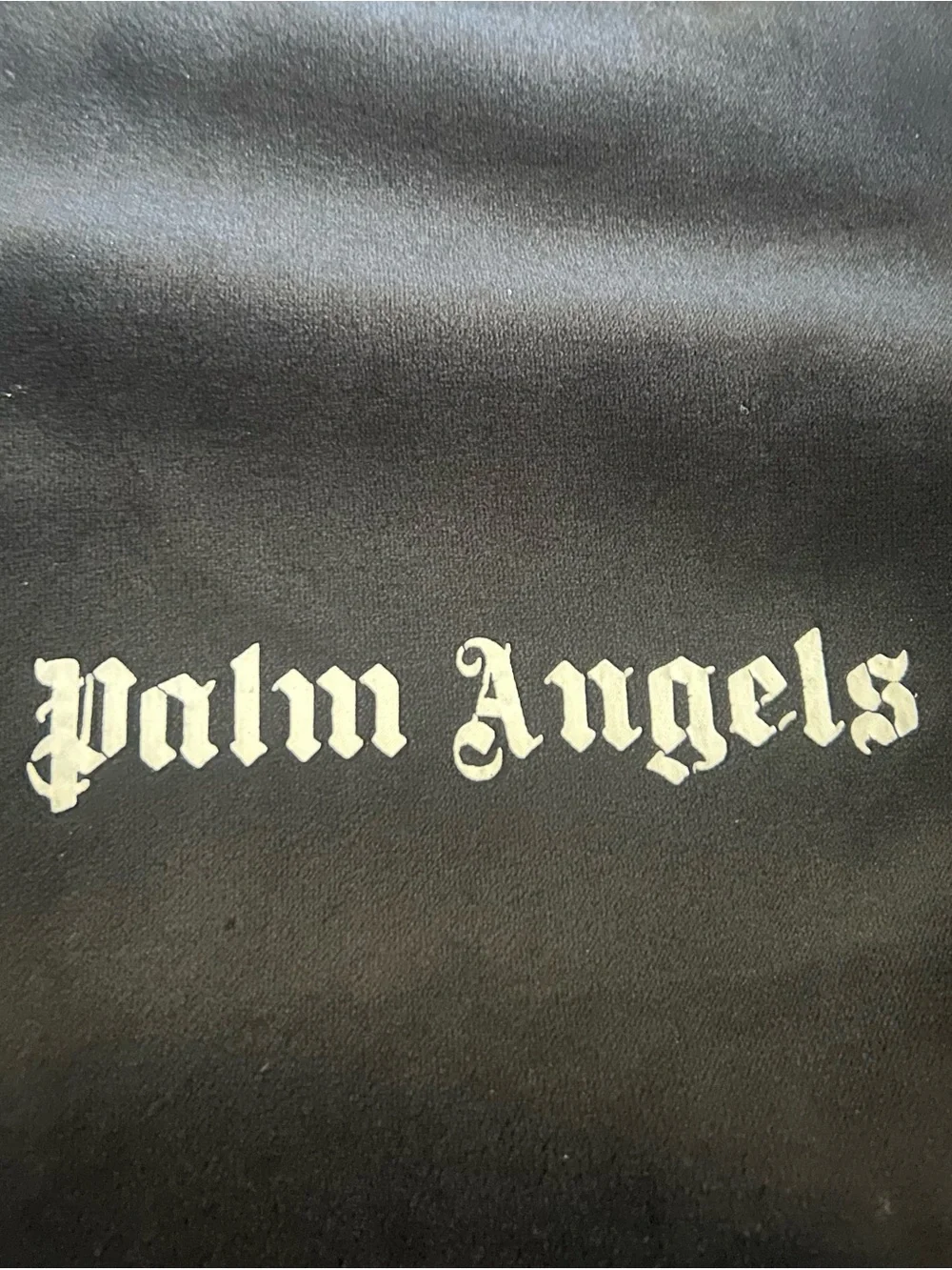 Palm Angels Streetwear Black White Stripes Classic Logo Zip Up Track Jacket M